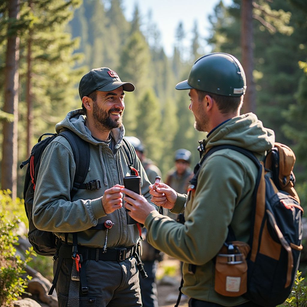 Guide training session